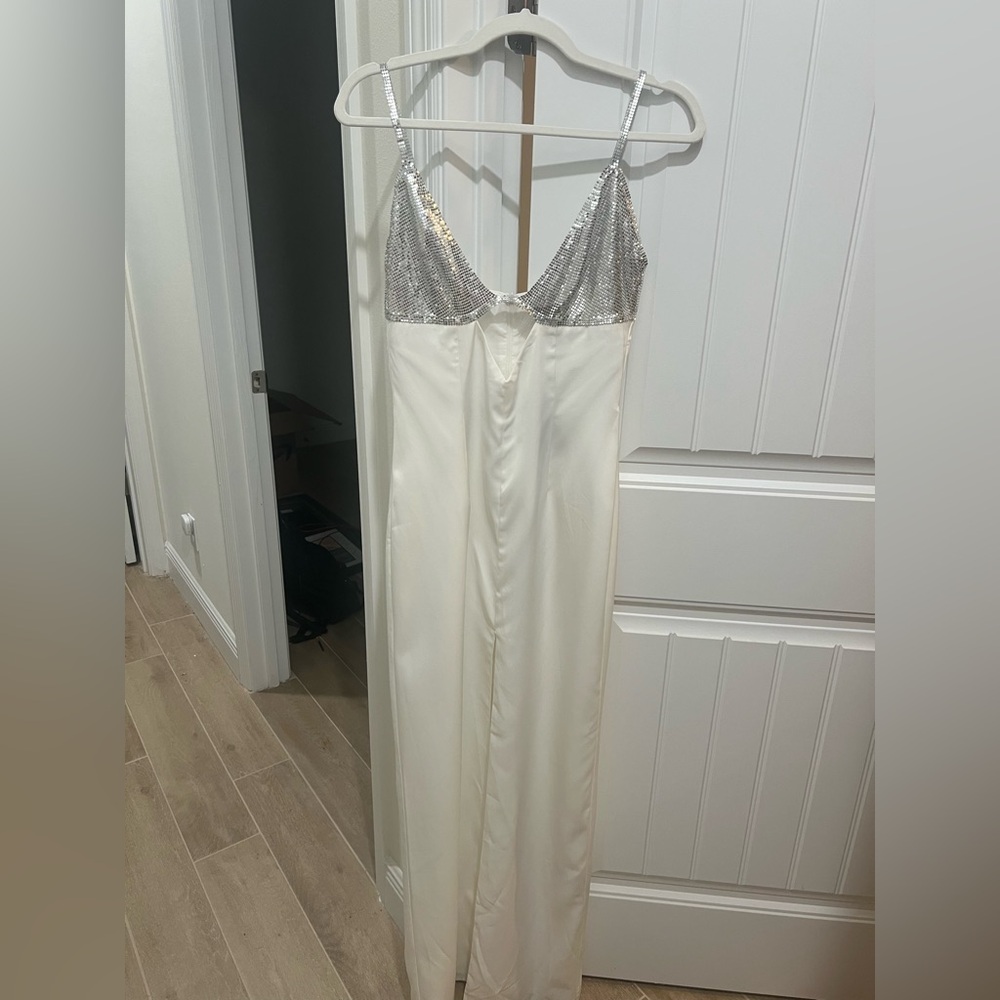 NWT NBD Heera Gown in Ivory Size S $188 - Picture 6 of 11